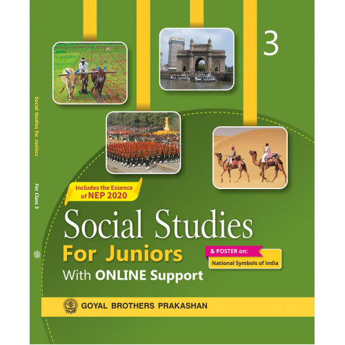Social Studies For Juniors Book 3 (With Online Support) (Includes the Essence of NEP 2020)