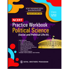 NCERT Practice Workbook Pol. Science (Social and Political Life-III) for Class 8