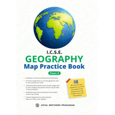ICSE Geography Map Practice Book for Class X