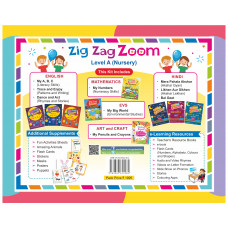 Zig Zag Zoom Level A Nursery (With Hindi)