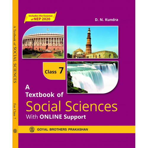 A Textbook Of Social Sciences For Class 7 (With Online Support) (Includes the Essence of NEP 2020)
