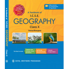 A Textbook of ICSE Geography for Class 10 Includes Chapter-wise Multiple Choice Questions (Includes the Essence of NEP 2020)