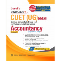 Goyal's Target CUET (UG) 2022 Section II - Accountancy (with chapter-wise study notes, chapter-wise MCQs and 3 Sample Papers)