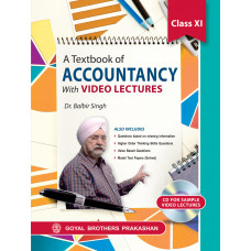A Textbook Of Accountancy With Video Lectures For Class XI