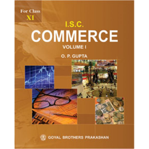 ISC Commerce Part 1 For Class XI