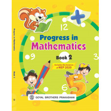 Progress In Mathematics Book 2 (Includes the Essence of NEP 2020)