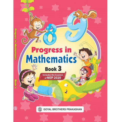 Progress In Mathematics Book 3 (Includes the Essence of NEP 2020)