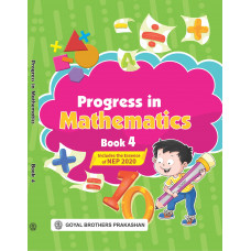 Progress In Mathematics Book 4 (Includes the Essence of NEP 2020)
