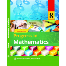 Progress In Mathematics Book 8 (Includes the Essence of NEP 2020)