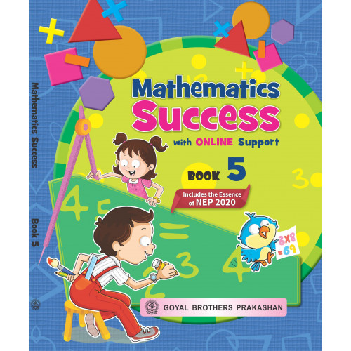 Mathematics Success Book 5 (With Online Support) (Includes the Essence of NEP 2020)