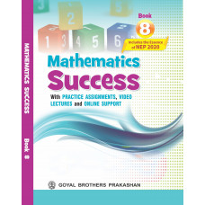 Mathematics Success Book 8 (Includes the Essence of NEP 2020)