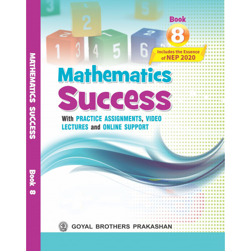 Mathematics Success Book 8 (Includes the Essence of NEP 2020)