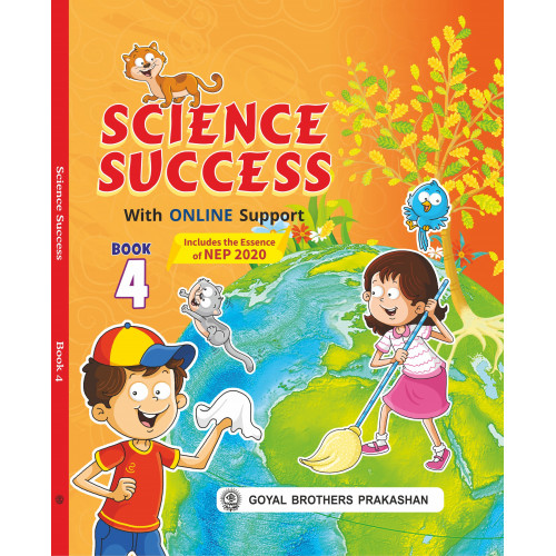 Science Success Book 4 (With Online Support) (Includes the Essence of NEP 2020)