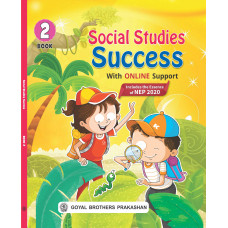 Social Studies Success Book 2 (With Online Support) (Includes the Essence of NEP 2020)