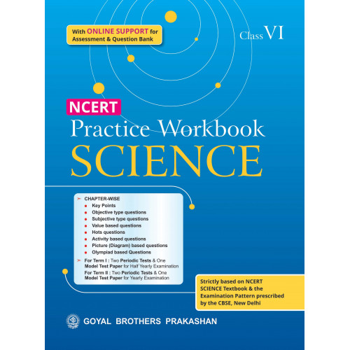 NCERT Practice Workbook Science For Class 6 (With Online Support)