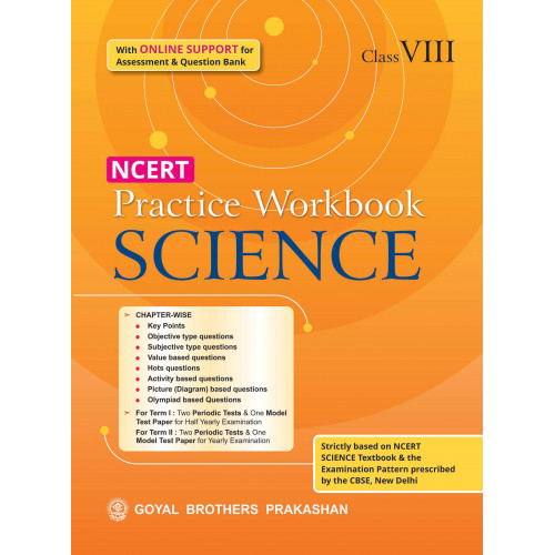 NCERT Practice Workbook Science For Class 8 (With Online Support)
