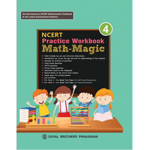 NCERT Practice Workbook Math Magic For Class 4