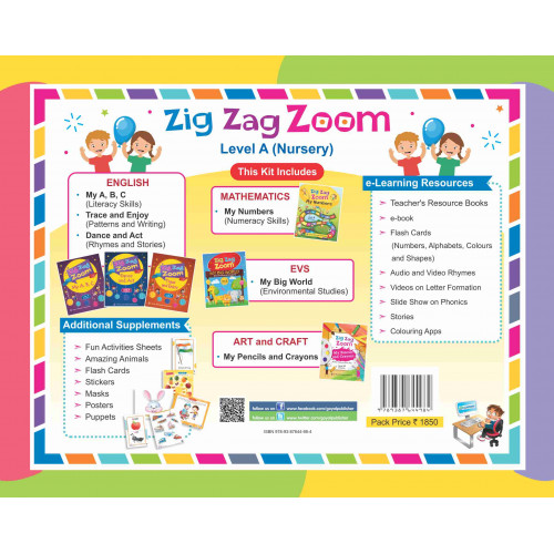 Zig Zag Zoom Level A Nursery (With Hindi)