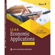 ICSE Economics Applications For Class X