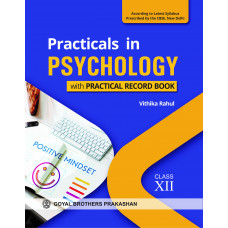 Practicals in Psychology for Class XII with Practical Record Book