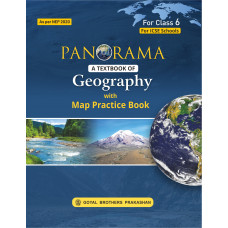 Geography Map Practice Book Class 6